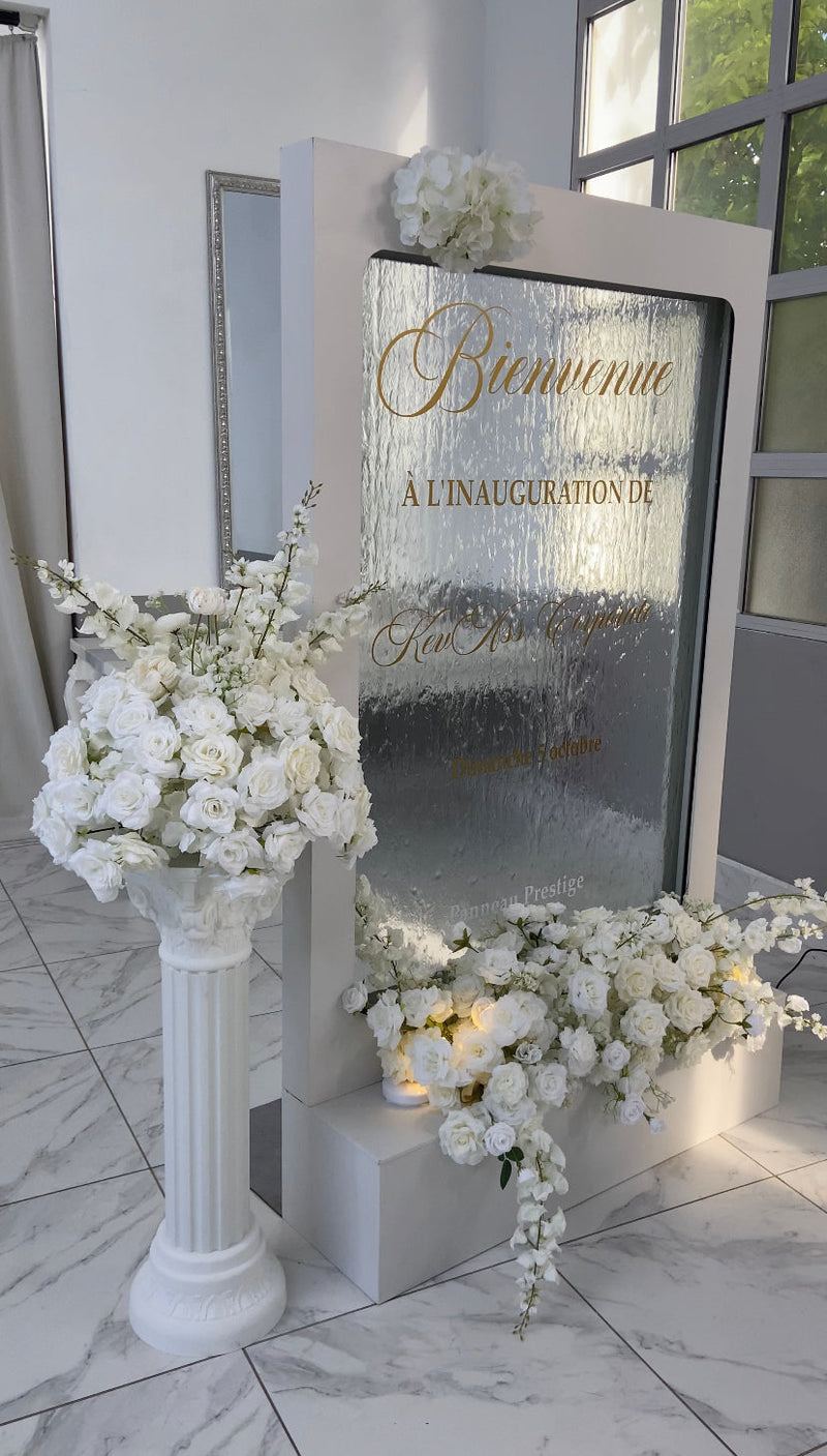 panneau fontaine personnalisé